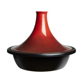 Tajine 31 cm en fonte - 3.70L - cerise