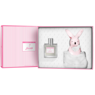 JACADI - COFFRET TOUTE PETITE Eau de Senteur sans alcool Vaporisateur 100 ml + Doudou