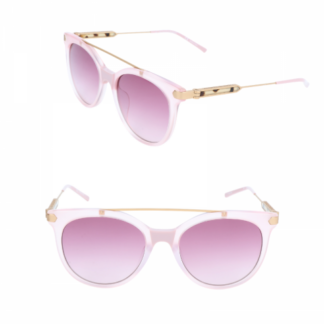 CALVIN KLEIN - Lunettes de Soleil Femme - Rose Or Transparent