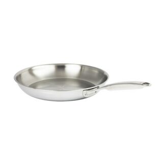 Poêle en inox professionnelle Ultraply - 24 cm