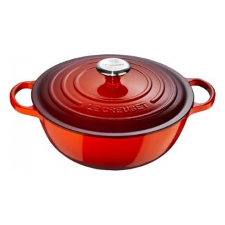 Marmite ronde 32 cm 7L - cerise