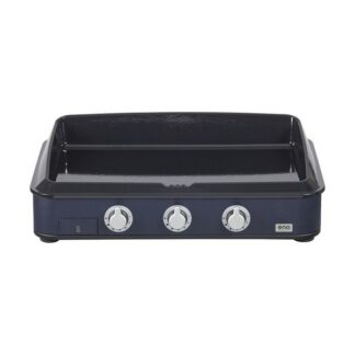 Plancha gaz en fonte ENOSIGN 80 - 3 brûleurs - bleu navy