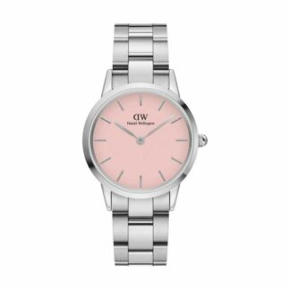 Montre Iconic Link 32 mm - argent - rose pastel