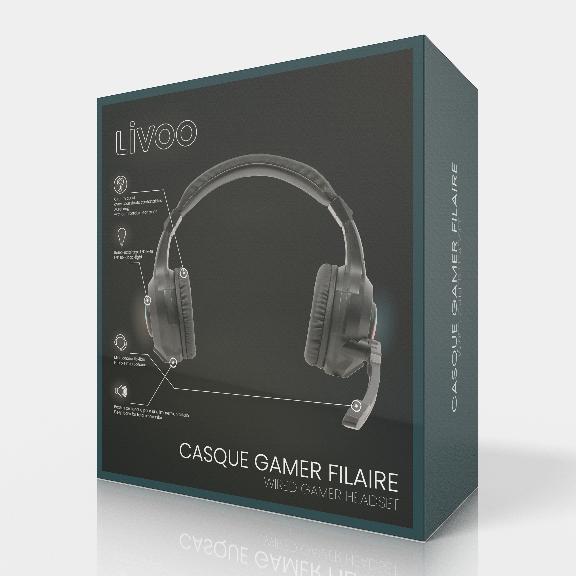 Casque gamer filaire – Image 4