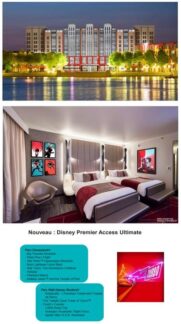 Coffret sejour EMPIRE STATE CLUB -2J1N 4 pers - Disney Premium Acces Ultimate