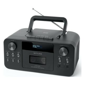 Radio Portable Cassette CD FM-DAB - noir