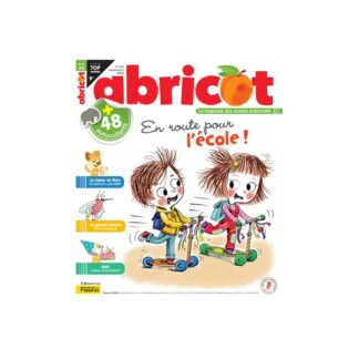 Abonnement magazine mensuel ABRICOT - de 3 a 5 ans - 12 numeros