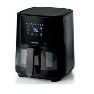Friteuse sans huile Air Fryer transparent - 1300 W - noir