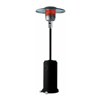 Parasol chauffant au gaz 5000 W - noir