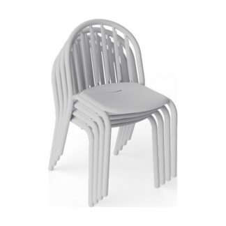 Chaise de jardin Fred's 4 pieces - gris