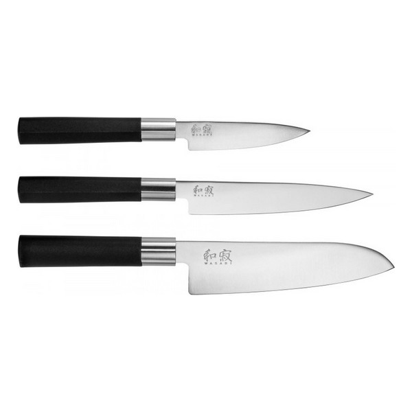 Couteaux Wasabi Black - 3 pièces