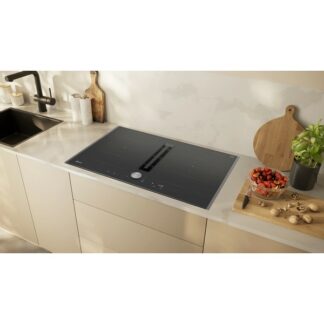 Plaque induction N90 avec hotte aspirante et cadre - 80 cm