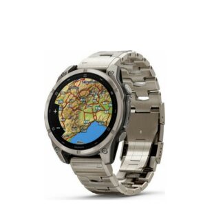 Montre connectee Fenix 8 Titanium 47 mm - titane