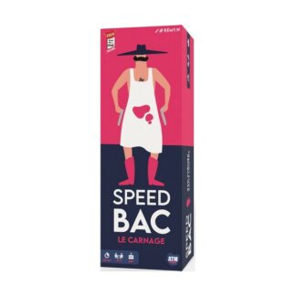 Jeu de cartes Speed Bac rouge Le Carnage