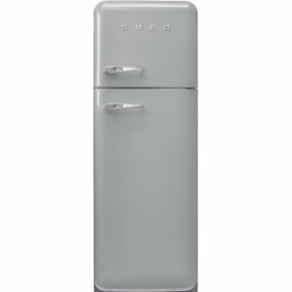 Réfrigérateur Combiné Années 50 2 portes 294 l - gris métal