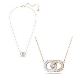 Collier Dextera placage or rose 18 carats