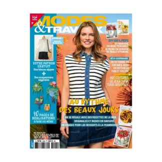 Abonnement magazine mensuel MODES ET TRAVAUX - 12 numeros