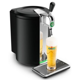 Machine a biere pression 5L - noir/chrome