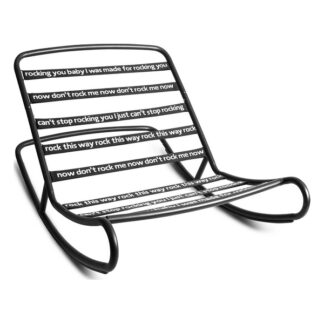 Fauteuil ROCK N ROLL - noir
