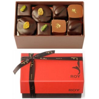 Chocolats noir et lait assortiment - boite 250 g