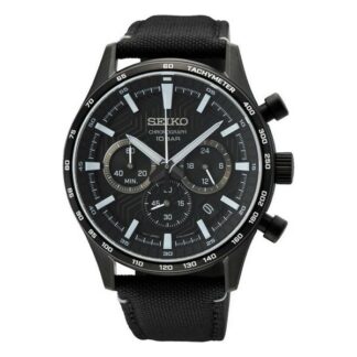 Montre homme Sport chronographe 43 mm - noir