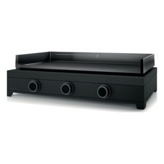 Plancha Modern Gaz 75 - 3 bruleurs 6000 W - noir gris