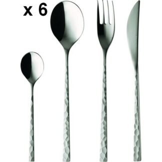 Couverts FUSE MARTELE Coffret 24 pieces