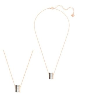 Pendentif Hint - Noir, Finition mix de metal