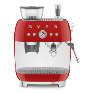 Expresso à broyeur manuelle Années 50 - rouge