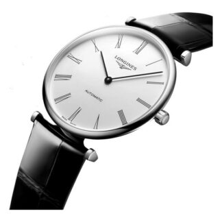 Montre Femme Grande Classique automatique cadran blanc 38mm