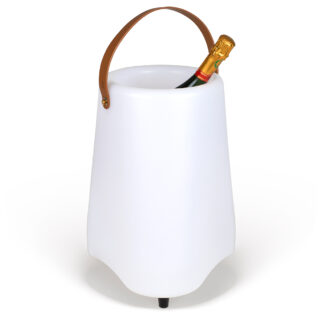 Seau a champagne lumineux
