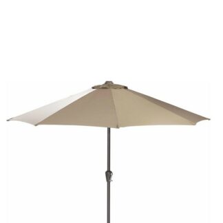 Parasol rond 270 cm - taupe