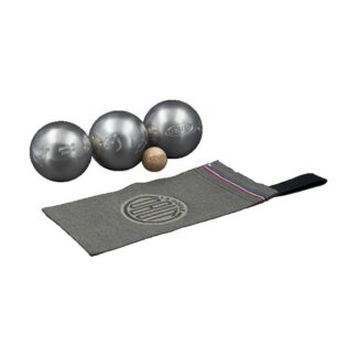 Jeu de 3 boules de petanque Salamandre pack loisir - inox