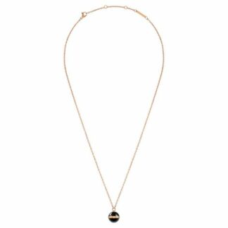 Collier Aspiration - rose or - noir