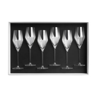 Flutes à champagne ALLURE - coffret 6 pièces