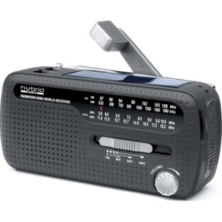 Radio FM nomade Hybrid - noir