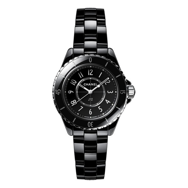 Montre femme J12 noire 33mm