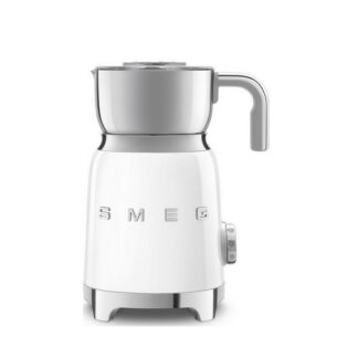 Chocolatière et mousseur de lait Année 50 - blanc