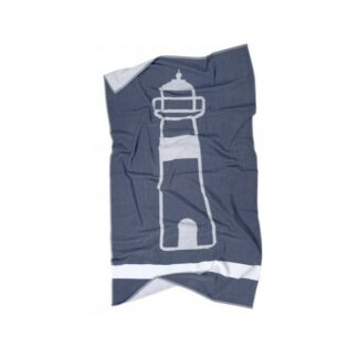 Serviette de plage PHARE - bleu