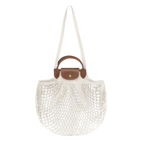 Sac porte main LE PLIAGE FILET - ecru