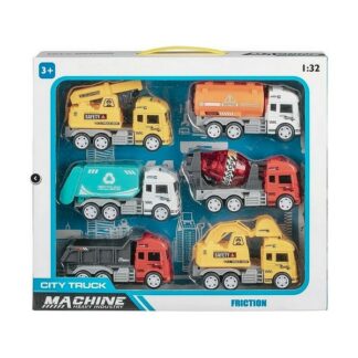 Jeu 6 voitures de services 12 cm