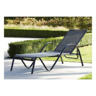 Transat bain de soleil SUNSET - gris anthracite