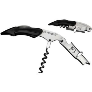 Tire-bouchon sommelier double levier WT-110 - noir