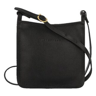 Sac porte travers zippe S LE FOULONNE- noir