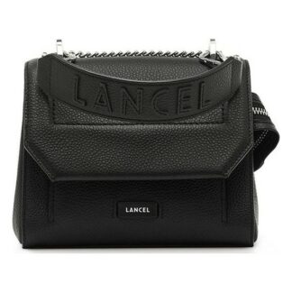 Sac rabat S avec poignee NINON DE LANCEL - noir