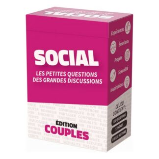 Jeu de societe - SOCIAL COUPLES