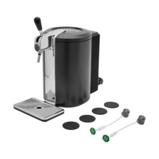 Machine à bière pression BeerTender 5L - noir - inox