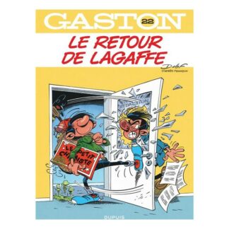 Livre - Gaston Tome 22: Le retour de Lagaffe - Delaf