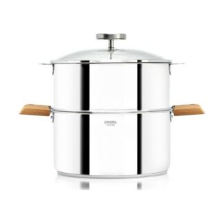 Cuiseur vapeur BIOME 24 cm - bois de hêtre