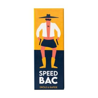 Jeu de cartes Speed Bac Drole et Rapide jaune